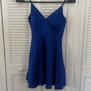 Cute blue mini dress